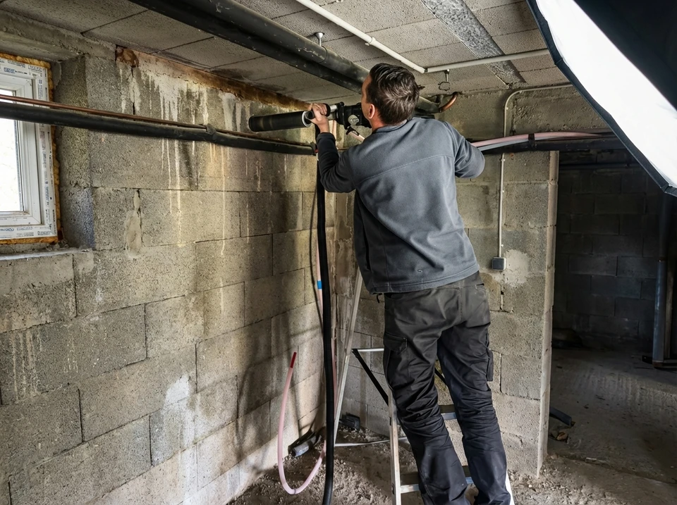 un électricien mâle travaille dans un tableau de contact avec un câble de connexion électrique, connecte l'équipement avec des outils, le concept de travail complexe, l'espace pour le texte